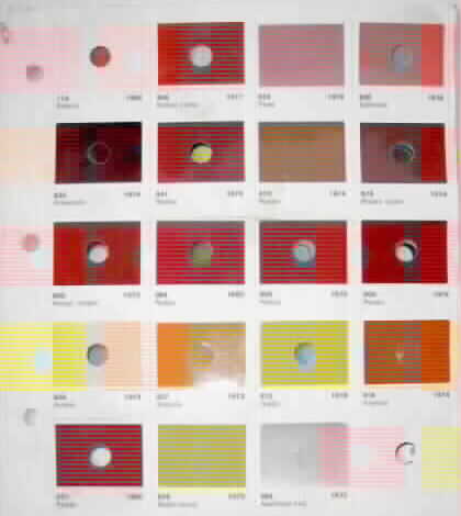 tabella colori originali vespa piaggio modelli vari vespaforever