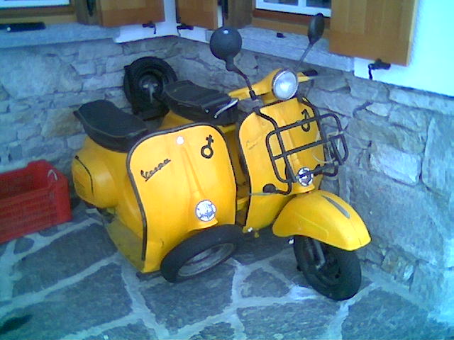 Vespa per la neve inviata Stefania D.