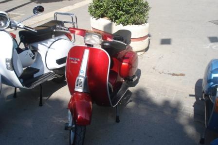 vespa 50 special rossa